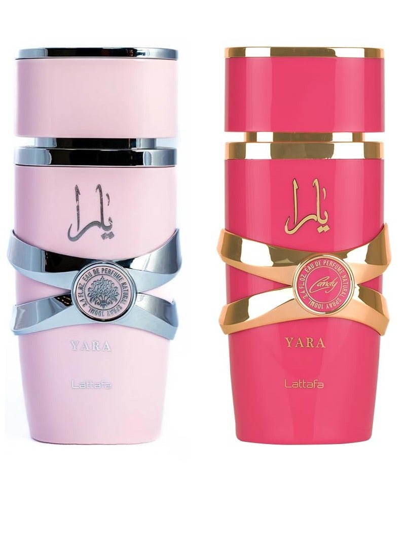 لطافة يارا لطافة ناتورال سبراي 100 مل + يارا كاندي لطافة ناتورال سبراي 100 مل