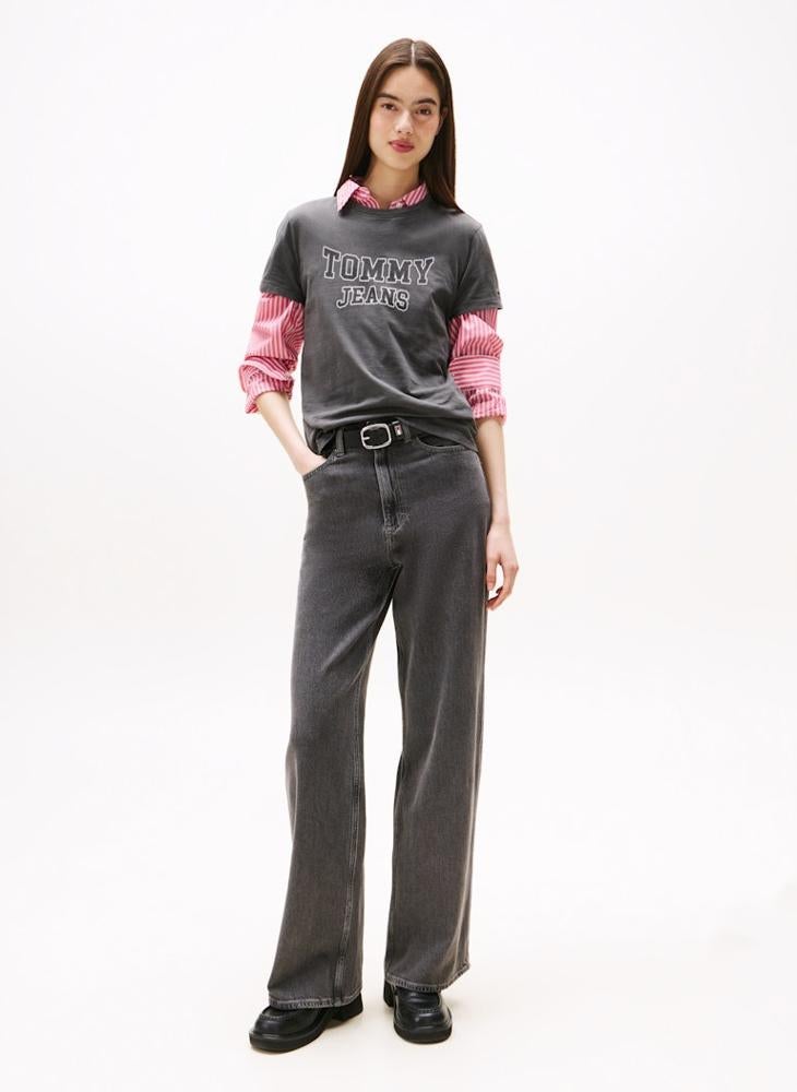 TOMMY JEANS Graphic Crew Neck T-Shirt - Image 4