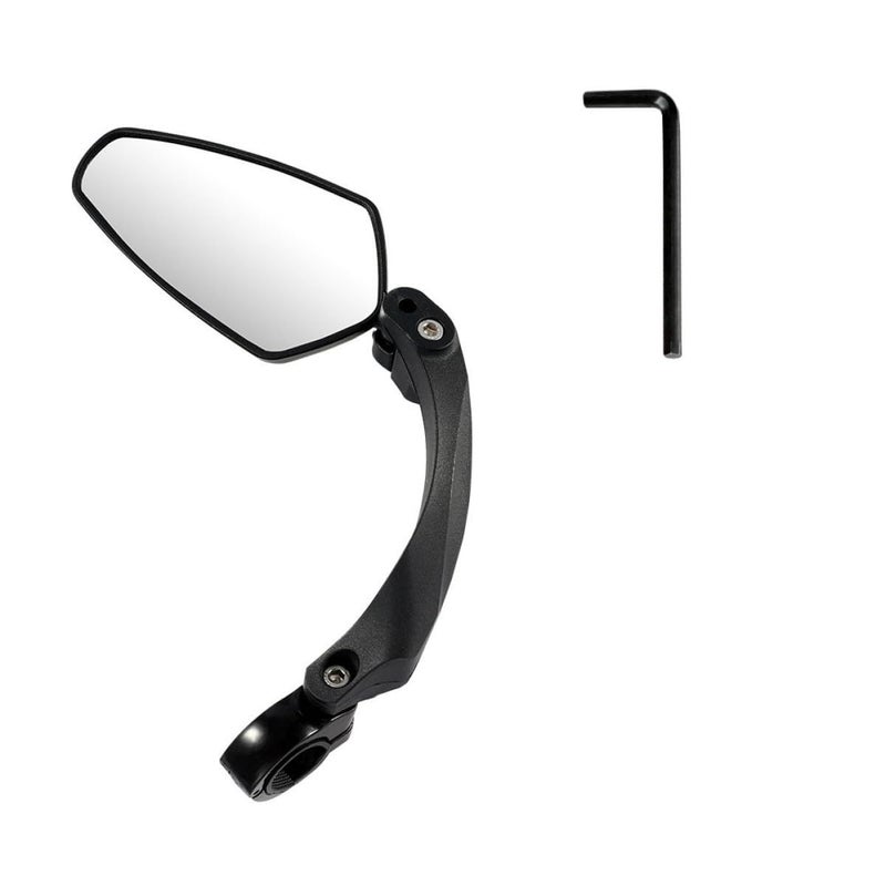 Universal Mountain Bike Rearview Mirror 360 Degree Rotatable Left Side Handlebar - Image 2