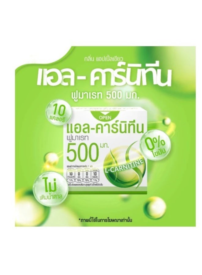 Fresh Dose L-Carnitine Fumarate 500 mg Food Supplement – Apple Flavour 3.5g | Energy & Fat Metabolism Support - Image 2