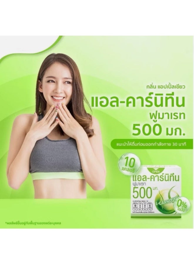 Fresh Dose L-Carnitine Fumarate 500 mg Food Supplement – Apple Flavour 3.5g | Energy & Fat Metabolism Support - Image 5