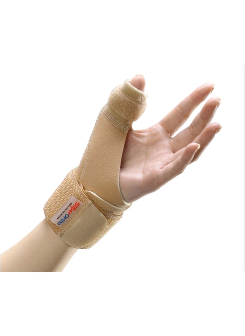 SuperOrtho - Super Ortho Wrist Support With Thumb Splint C4- 018 One Size - Image 1
