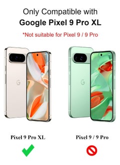 Houmt Google Pixel 9 Pro XL Case Cover Liquid Silicone Anti-Fingerprint Shockproof Protective Case Anti-Scratch Anti-Drop Slim Cover for Pixel 9 Pro XL  - Image 2