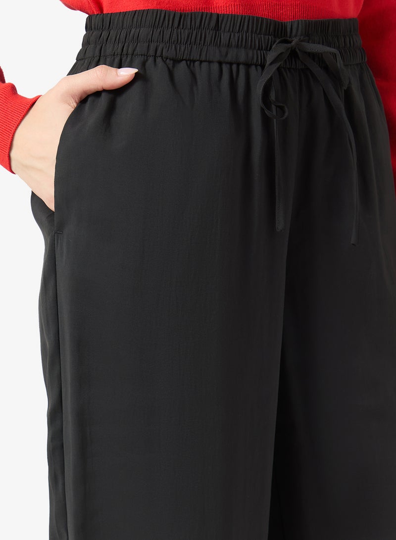 ONLY Onlibiza Life Wide Pull-Up Pants - Image 4