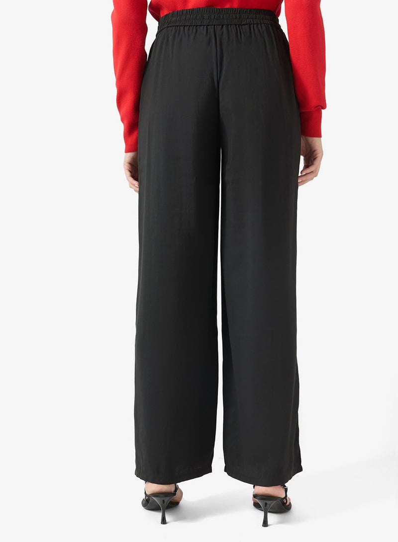ONLY Onlibiza Life Wide Pull-Up Pants - Image 3