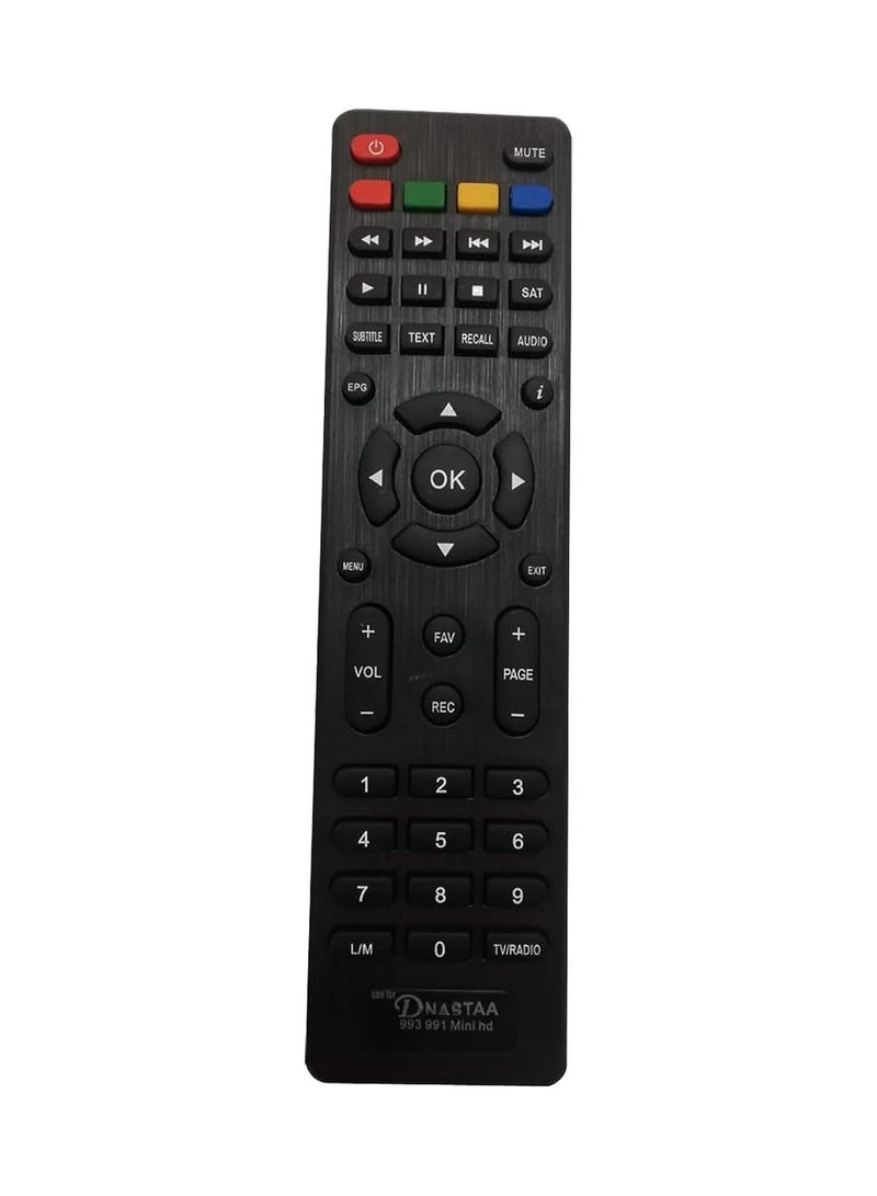New Replacement Remote Control, Remote Control Fit, Universal Remote Control Compatible with REMOTE CONTROL RECEIVER DANSAT 999/991/993/995 MINI HD - Image 3