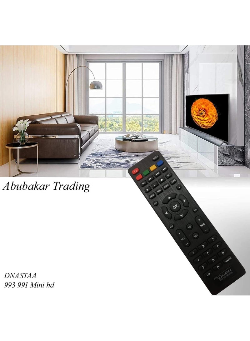 New Replacement Remote Control, Remote Control Fit, Universal Remote Control Compatible with REMOTE CONTROL RECEIVER DANSAT 999/991/993/995 MINI HD - Image 4