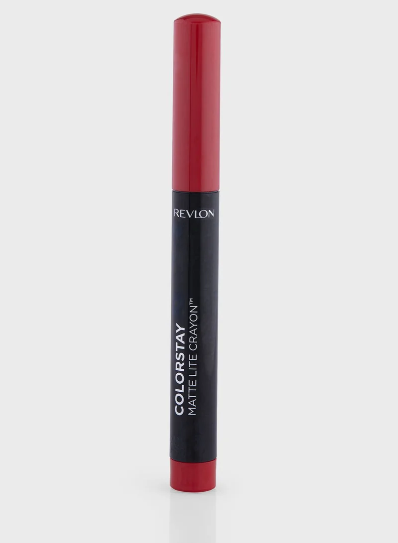 Revlon Rv Cs Matte Lite Crayon Ruffled Feathers