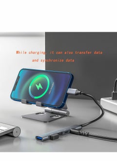 Y&D USB C Hub 5-in-1 Adapter Type-C with 65W PD Charging Port KASTWAVE 3.0 Ports*1 2.0*2 Data*1 Flash Drive Reader for MacBook/Pro/Air/iPad Pro and more Type Laptops  - Image 3