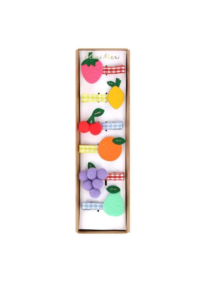 Fruit Hair Clips