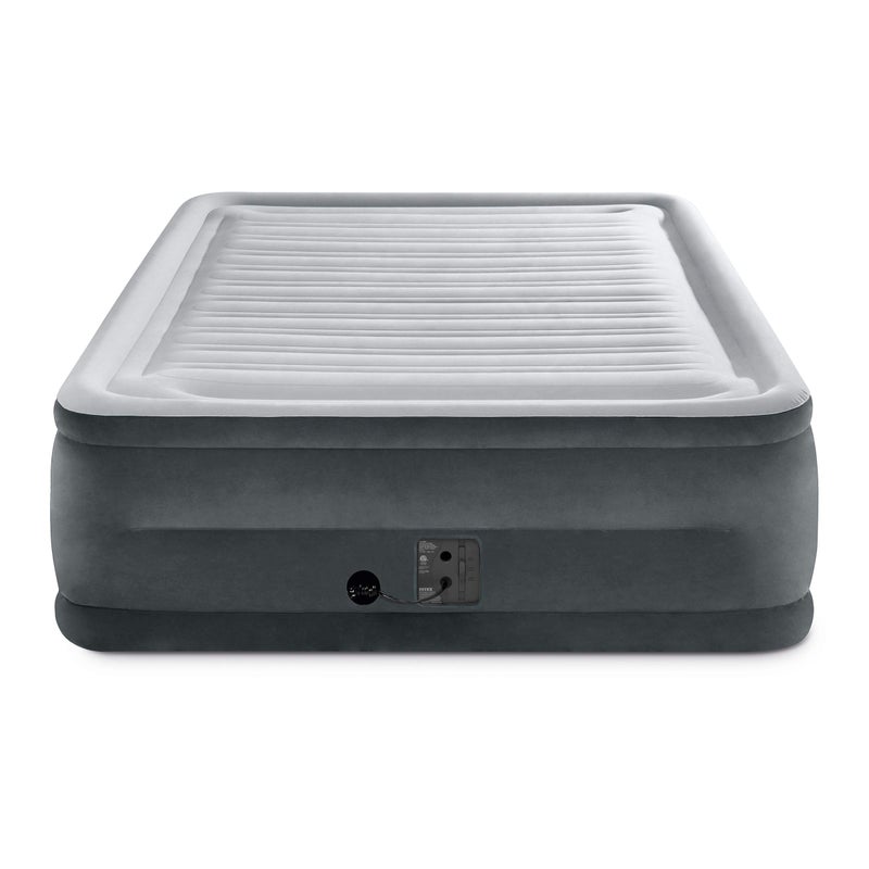 Intex Comfort Plush Elevated Dura-Beam Airbed with Internal Electric Pump, Bed Height 22", Queen - Image 2