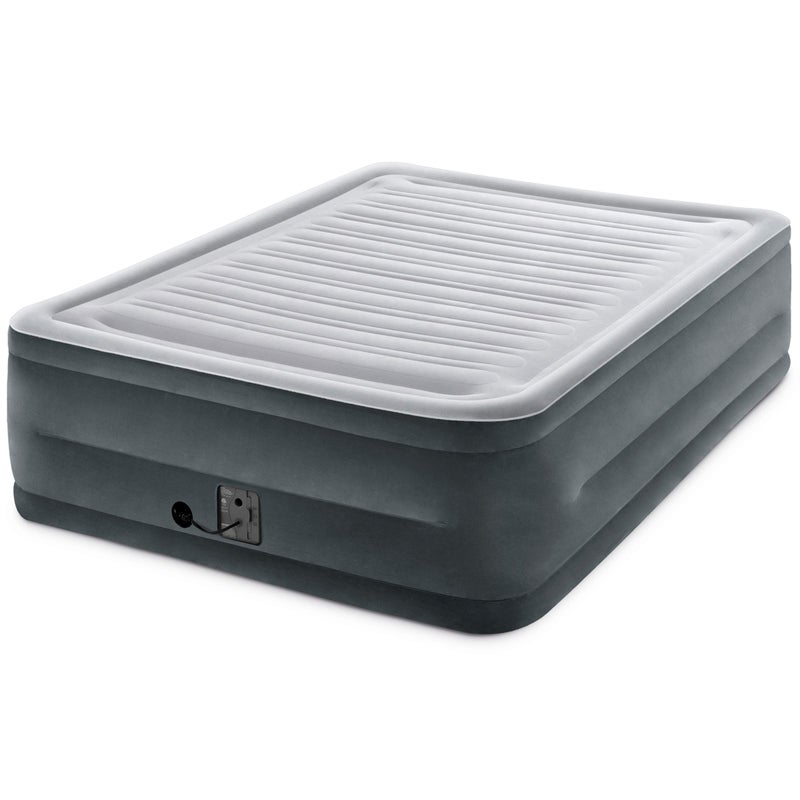 Intex Comfort Plush Elevated Dura-Beam Airbed with Internal Electric Pump, Bed Height 22", Queen - Image 3