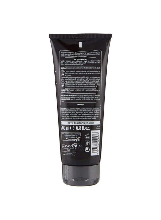 PREP شامبو وجل استحمام للرجال 6.8 أونصة جل استحمام 6.8 أونصة - Image 4
