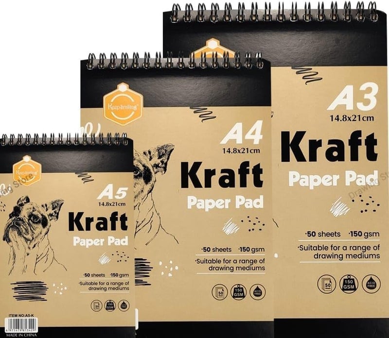 Aristo Sketchcraft Spiral Wire Metal 150g 50 Sheets A5