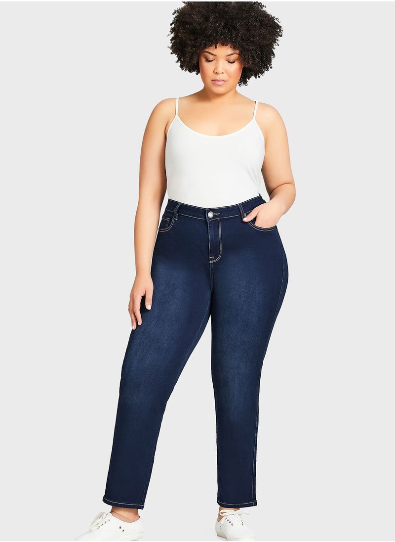 Avenue High Waist Jeans  - Image 1
