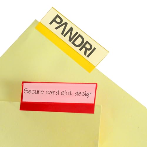 PANDRI Binder Divider, PANDRI 120 Pack Binder Index Dividers with 5 Insertable Multicolor Big Tabs, Letter Size Paper Binder Divider for School Office Home Business - Image 4
