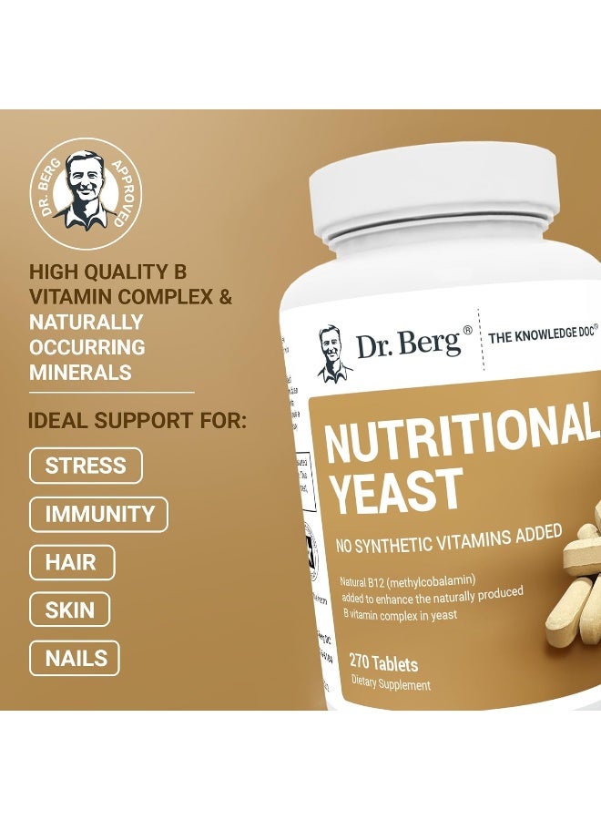 Dr. Berg Nutritionals Dr. Berg's Nutritional Yeast Tablets - Image 2