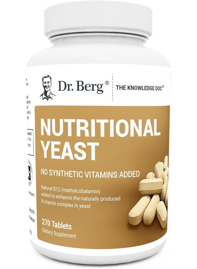Dr. Berg Nutritionals Dr. Berg's Nutritional Yeast Tablets - Image 1
