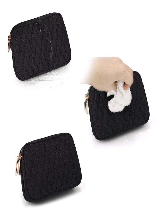 UTO Fanny Pack for Women 5 Ways Convertible Chest Bag Waterproof Fashion Lightweight Travel Waist Pack Purse Black - Image 5