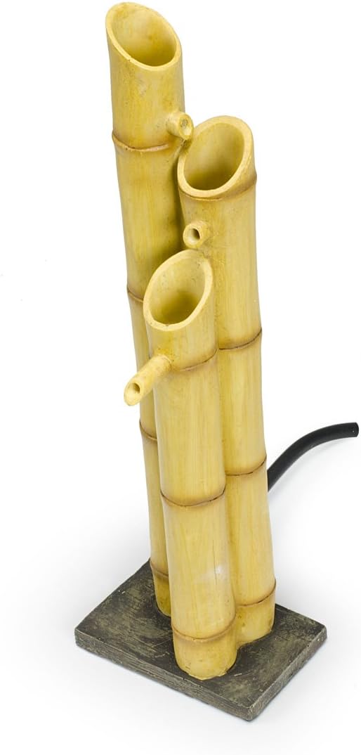 Aquascape Pouring ThreeTier Bamboo Fountain for Ponds and Water Gardens PolyResin  78307 - Image 4