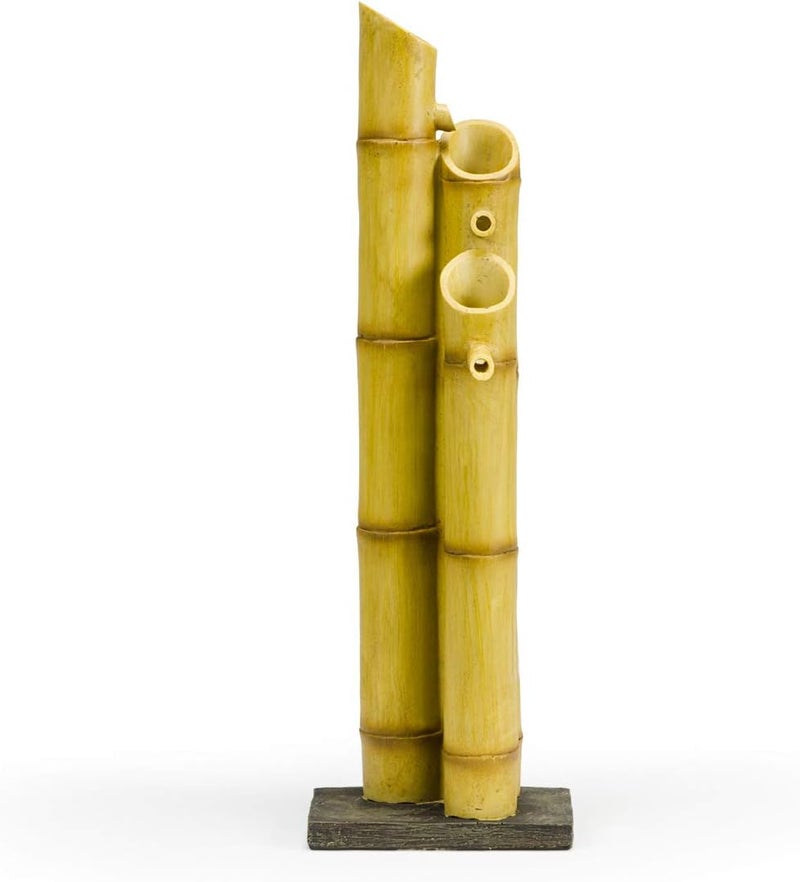 Aquascape Pouring ThreeTier Bamboo Fountain for Ponds and Water Gardens PolyResin  78307 - Image 2