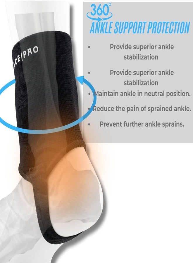 LACE|PRO Ankle Guards for Soccer - Ankle Support for Soccer & Football - Flexible Ankle Guards for Athletes - Soccer Ankle Protector - Unisex Ankle Pads for Protection & Support (Large) - Image 3