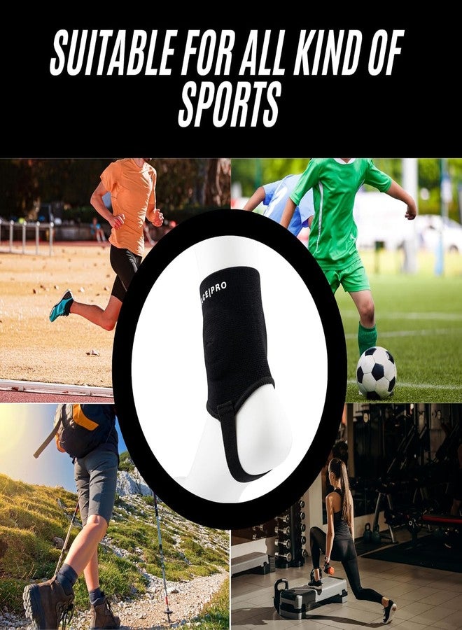 LACE|PRO Ankle Guards for Soccer - Ankle Support for Soccer & Football - Flexible Ankle Guards for Athletes - Soccer Ankle Protector - Unisex Ankle Pads for Protection & Support (Large) - Image 4