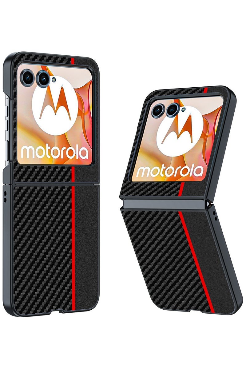 غطاء موتو رازر 60 الفاخر من الجلد - تصميم رفيع مقاوم للصدمات مع قبضة مرنة، غطاء واقي لكامل الجسم.