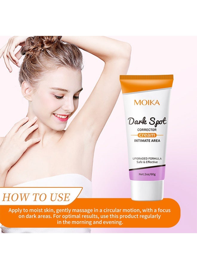 MOIKA Dark spot repair cream, Improve Underarm Dullness Odor, Dark Spot Remover for Intimate Areas - Image 4