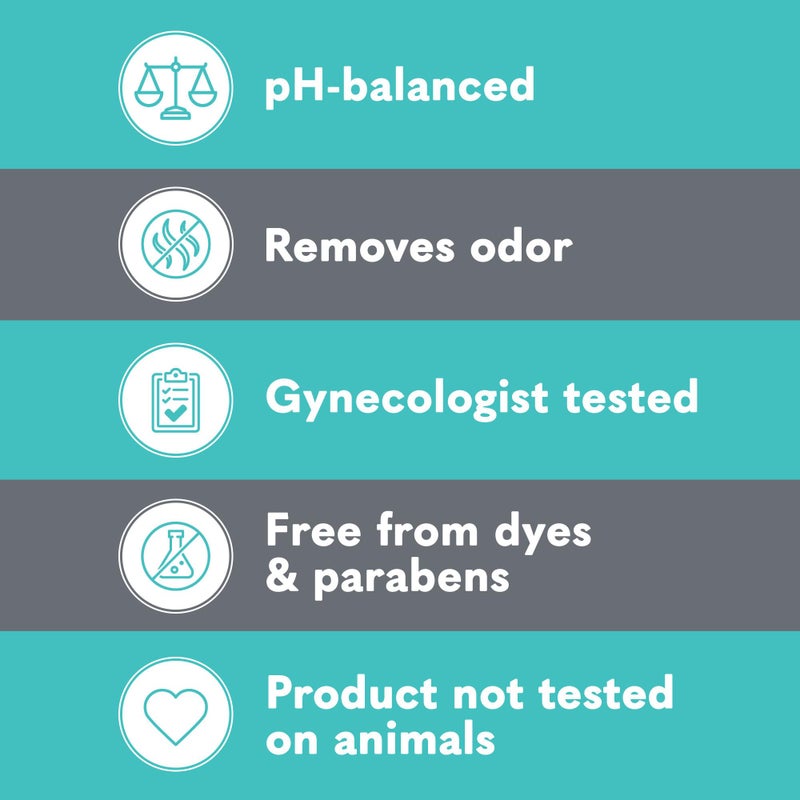 Summer's Eve Summerâ€™s Eve Active Daily Performance All Over Feminine Body Wash, Feminine Wash pH Balanced, 12 fl oz bottle 3 Pack - Image 3