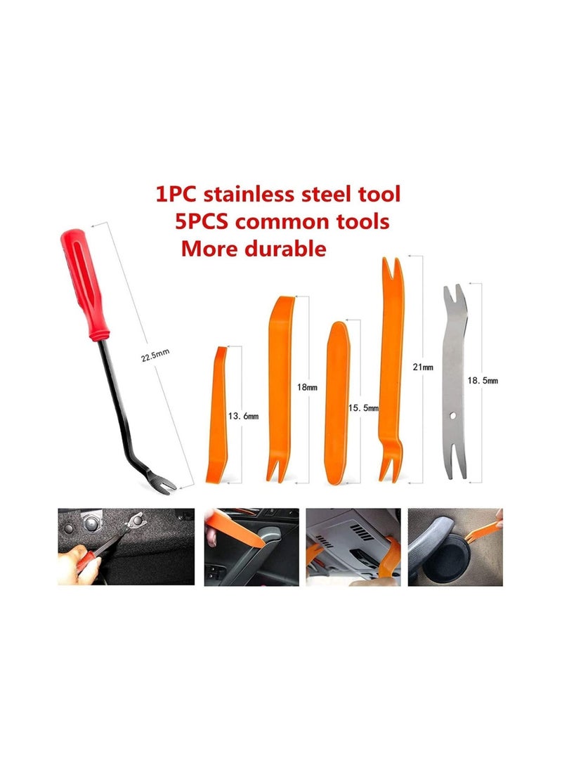 Y&D 726PCS Car Push Retainer Clips,Trim Panel Removal Tool,Fit for Honda Toyota GM Ford Chevy  - Image 3