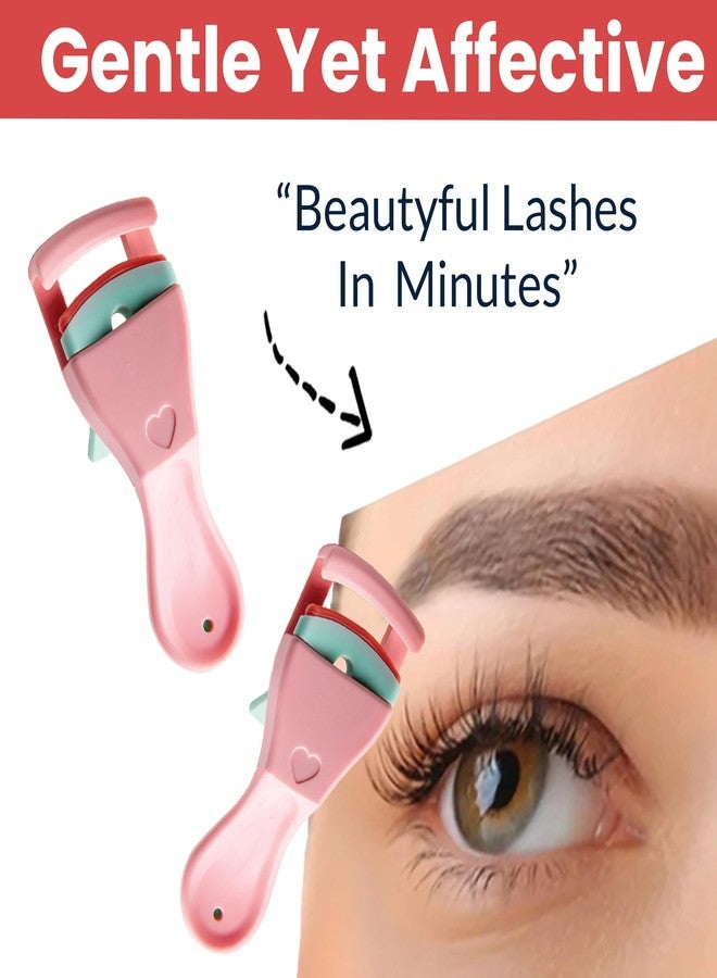 TEMPERIA (1pc) Eyelash Curler for Women - Professional Eye Lash Curler - Eye Makeup Tools Accessories - Creates Eye-Opening & Lifted Lashes (HE656) - Image 3