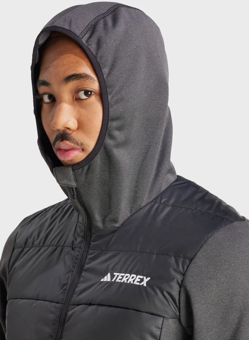 adidas جاكيت هايبرد متعدد الأنسجة