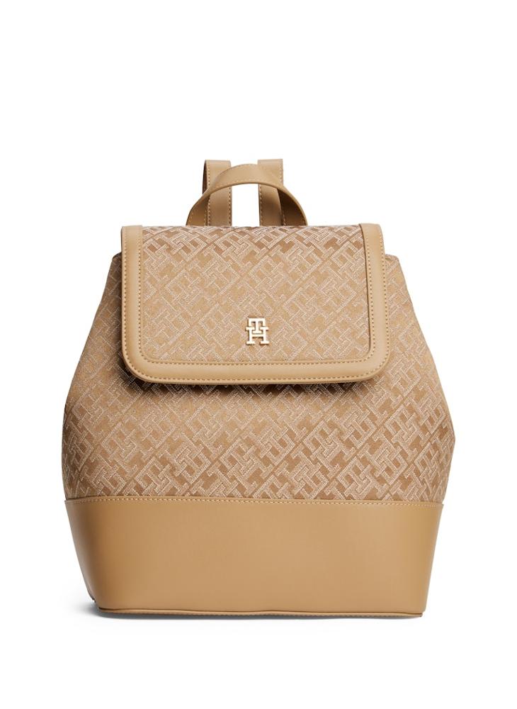 TOMMY HILFIGER Logo Detail Top Handel Flap Over Backpack - Image 2
