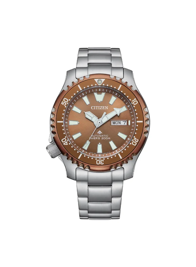 سيتيزن Men's Stainless Steel/Polyurethane Promaster Marine Watch NY0164-65X - 42 mm