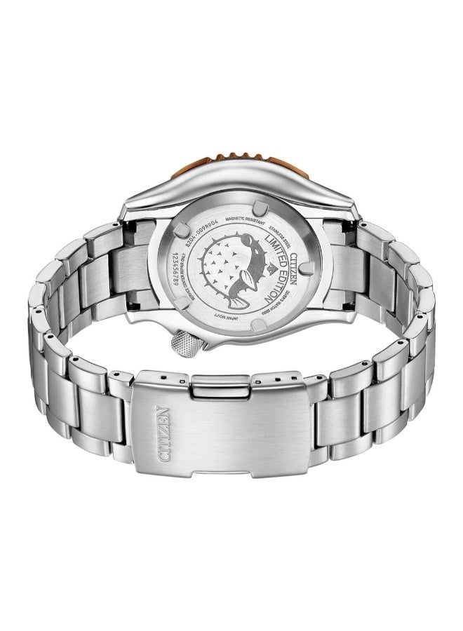 سيتيزن ساعة برومستر مارين رجالية من الستانلس ستيل والبولي يوريثان - -  مم - Image 3