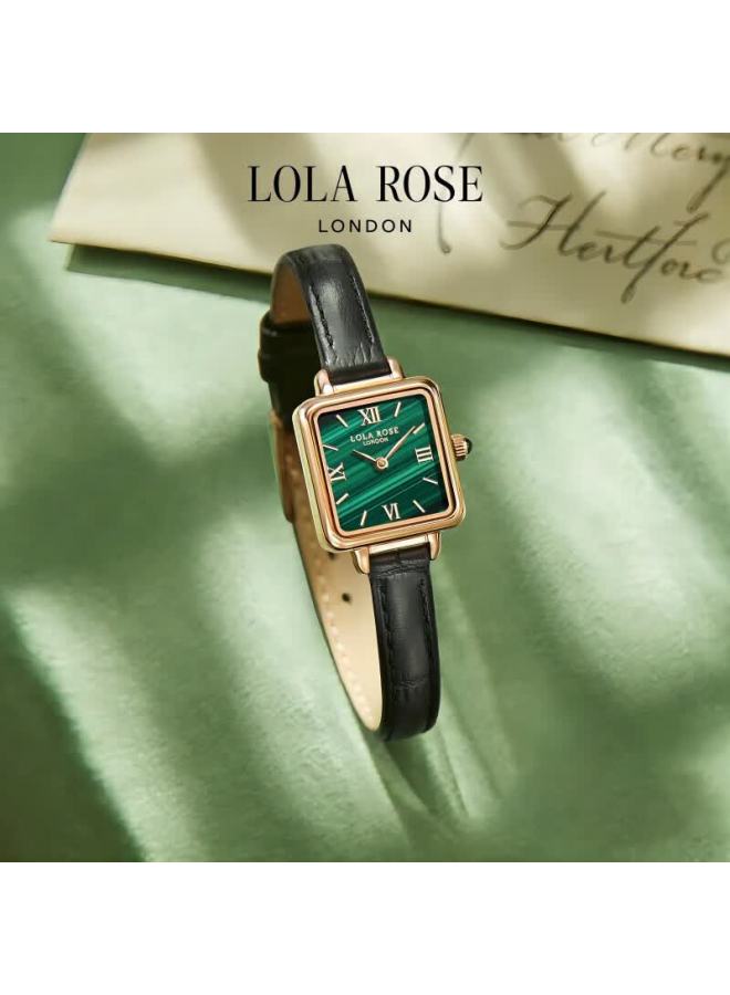 Lola Rose Mini Green Watch For Women, Exquisite And Compact Birthday Gift For Girlfriend, Wife Or Best Friend - Image 1