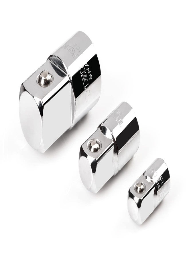 TEKTON 1/4, 3/8, 1/2 Inch Drive Adapter Set (3-Piece) | SHA99010 - Image 2