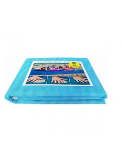 Alissa Sand Proof Blanket, Portable Sand Free Beach Mat - Dirt & Dust Disappear for Picnic, Camping Travel Blue  - Image 1