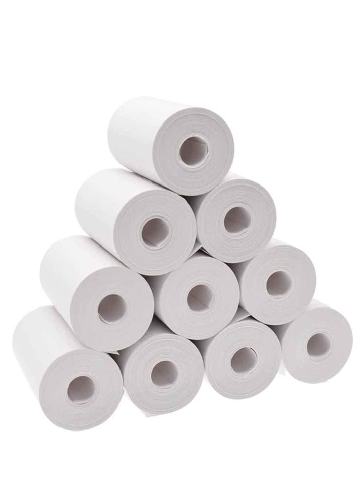 Thermal Paper, POS Thermal Receipt Paper, Roll 57 * 30mm (2.17 * 1.18in), Bill Ticket Printing for Cash Register POS Receipt Printer (5pcs)  - Image 1