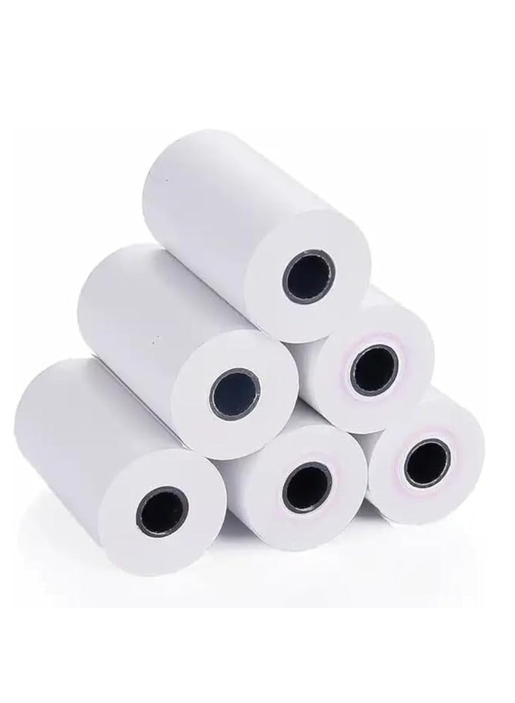 Thermal Paper, POS Thermal Receipt Paper, Roll 57 * 30mm (2.17 * 1.18in), Bill Ticket Printing for Cash Register POS Receipt Printer (5pcs)  - Image 2