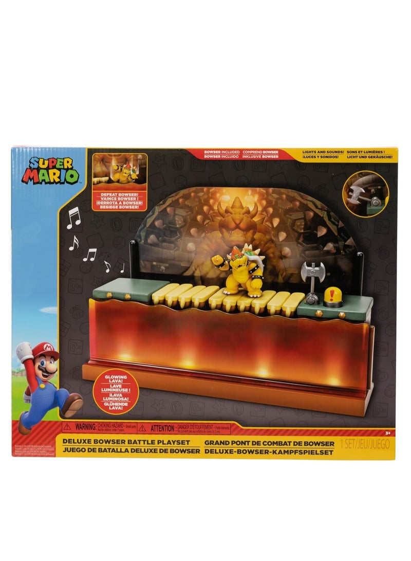 Super Mario Bowser Battle Playset Deluxe - Image 3