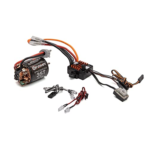 SPEKTRUM سبكتروم فيرما 70A ESC ذكي مع فرش، 2S-3S: IC3 / مجموعة محرك 35T مع فرش، SPMXSEMC12 - Image 5