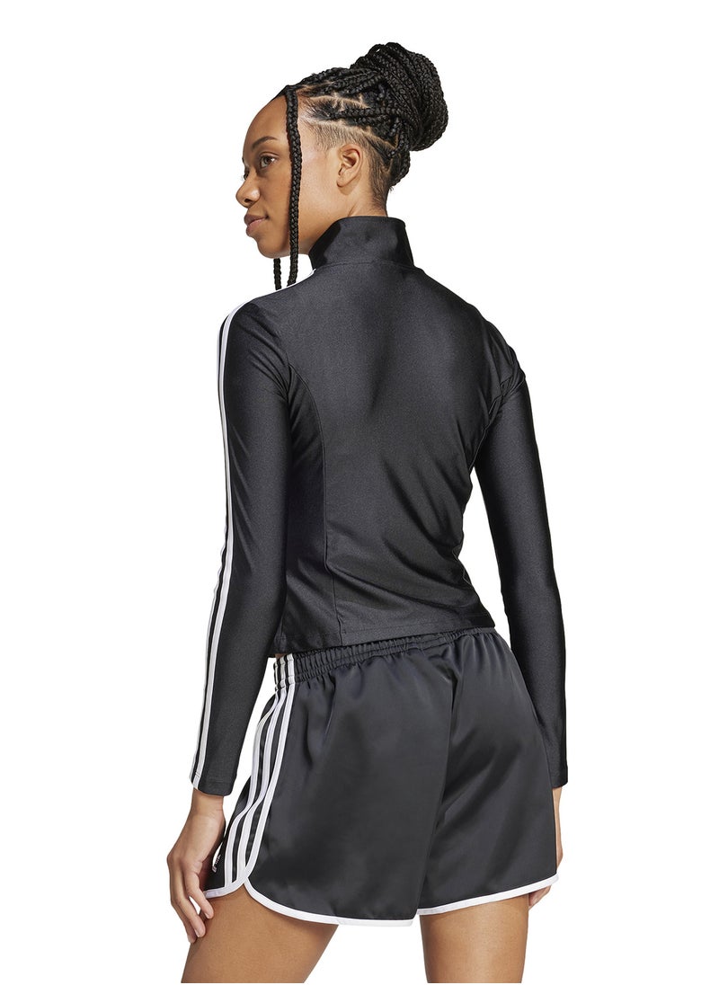 adidas Originals Adicolor 3 Stripe Slim Track Jacket  - Image 2