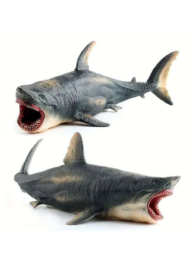 Ancient Ocean Dinosaur Model Shark Animal Figure Static Ornament Toy - Image 4