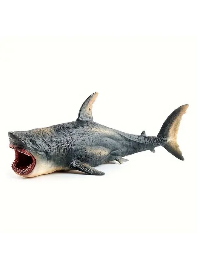 Ancient Ocean Dinosaur Model Shark Animal Figure Static Ornament Toy - Image 1