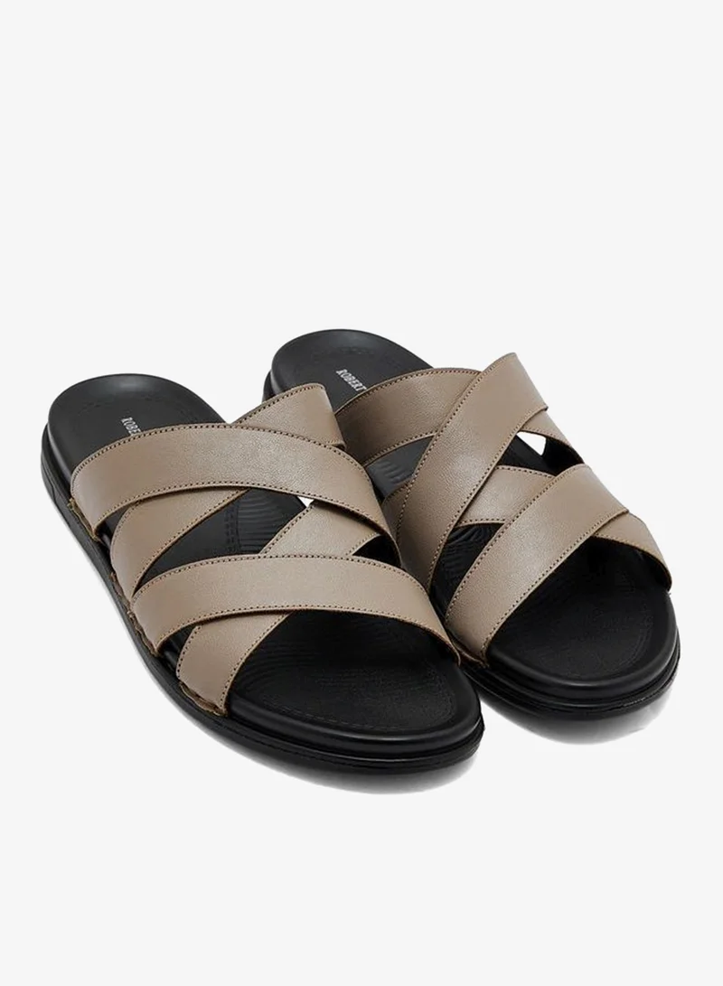 Robert Wood Comfort Footbed Strappy Sandals