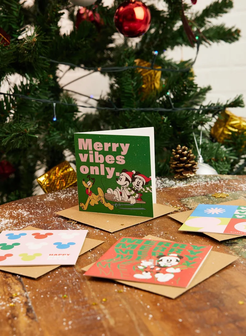 Typo Disney Mickey Mouse Christmas Card 20 Pack