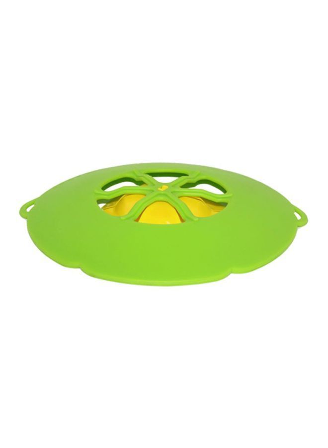 NIBEMINENT Silicone Spill Proof Lid Green/Yellow 28x26x2cm - Image 2