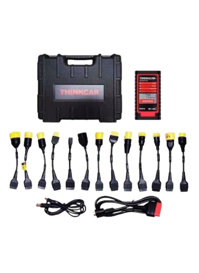 فكر في السيارة - THINKDIAG HML نظام كامل OBD2 قارئ رمز الماسح الضوئي 24 فولت مركبات الشاحنات الثقيلة HD محول واجهة أداة تشخيص المركبات لـ Thinktool Master 2 - Image 1